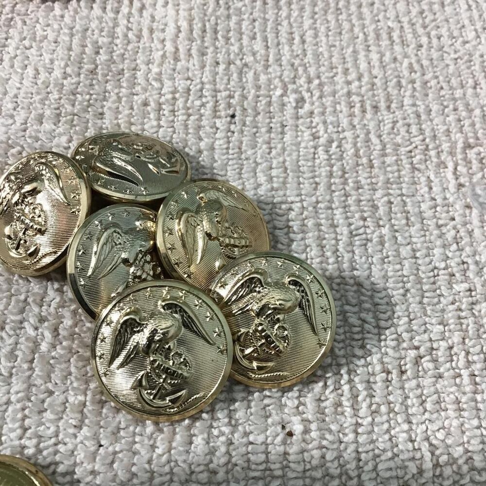 Marine Gold Collectibles buttons